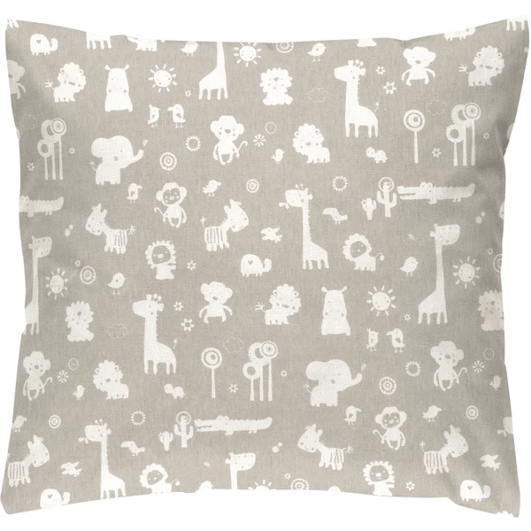 Alvi® Bettwäsche Zootiere Taupe 2 Alvi® Bettwäsche Zootiere Taupe – Bild 2