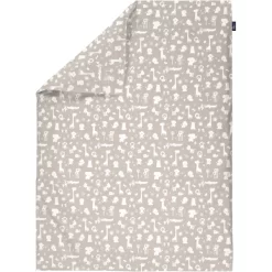 Alvi® Bettwäsche Zootiere Taupe 7 Alvi® Bettwäsche Zootiere Taupe -Kinderbettwäsche Geschäft alvi bettwaesche zootiere taupe a369035 3