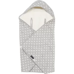 Alvi® Einschlagdecke Stars Silber 80 X 80 Cm