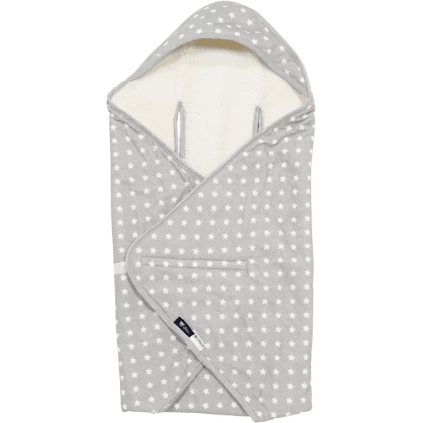 Alvi® Einschlagdecke Stars Silber 80 X 80 Cm 1 Alvi® Einschlagdecke Stars Silber 80 X 80 Cm
