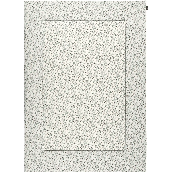 Alvi Krabbeldecke Petit Fleurs Grün/weiß 100 X 135 Cm 1 Alvi Krabbeldecke Petit Fleurs Grün/weiß 100 X 135 Cm