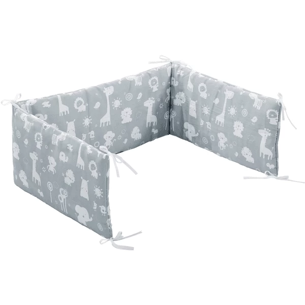 Alvi Nestchen Standard 180 Cm, Zootiere Puderblau 1 Alvi Nestchen Standard 180 Cm, Zootiere Puderblau