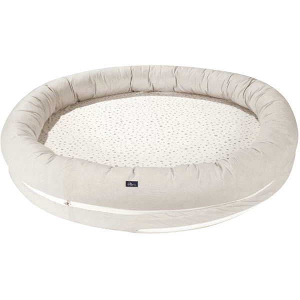 Alvi® Schlummer-Nestchen XL Aqua Dot Mit Tasche 1 Alvi® Schlummer-Nestchen XL Aqua Dot Mit Tasche