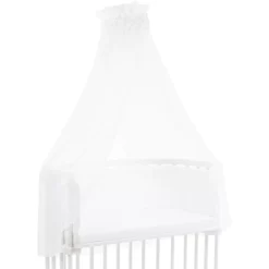 Babybay Himmelstoff Sterne Perlgrau 200 X 135 Cm