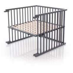 Babybay® Kinderbett-Umbausatz Passend Für Modell Maxi Und Boxspring, Schiefergrau Lackiert