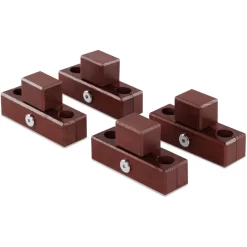 Babybay® Verbindungsbacken Zum Laufstall Passend Für Modell Original, Midi, Maxi Und Boxspring Dunkelbraun Lackiert