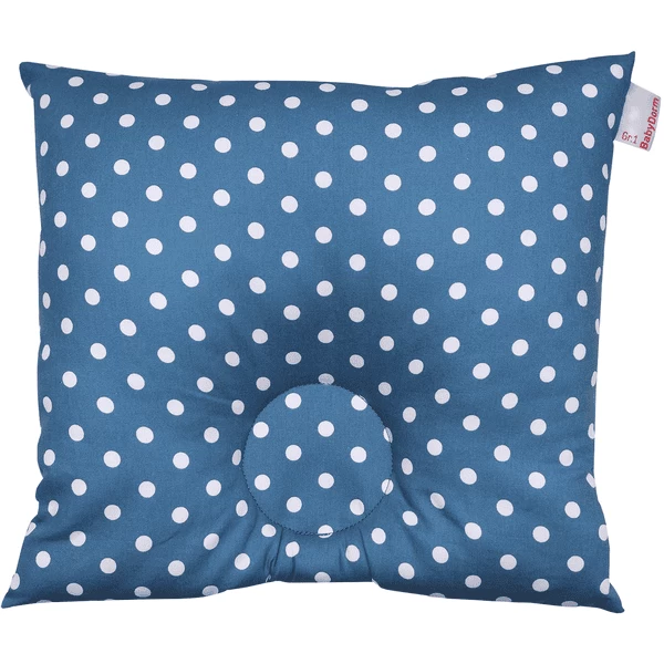 BabyDorm® Präventivkissen EasyDorm Bonnie Petrol Mit Weißen Punkten 2 BabyDorm® Präventivkissen EasyDorm Bonnie Petrol Mit Weißen Punkten – Bild 2