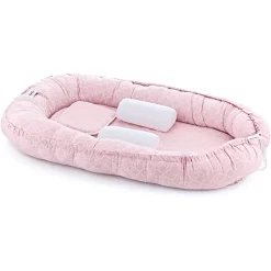 BabyJem Babynest Mit Seiten Und Kopfschutz Pink