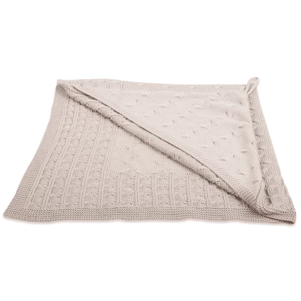 Baby's Only Kapuzendecke Cable Beige 75x75 Cm 1 Baby's Only Kapuzendecke Cable Beige 75x75 Cm