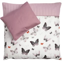 Be Be 's Collection Bettwäsche Butterfly Bunt 80x80 Cm