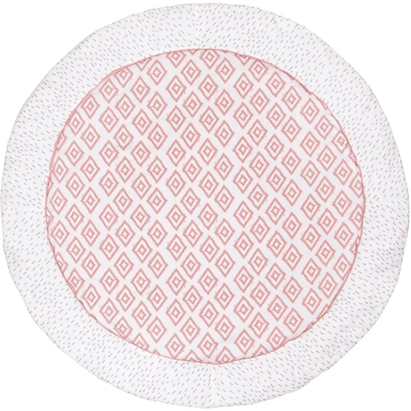 Emma & Noah Krabbeldecke Rund Rosa 100 Cm 1 Emma & Noah Krabbeldecke Rund Rosa 100 Cm