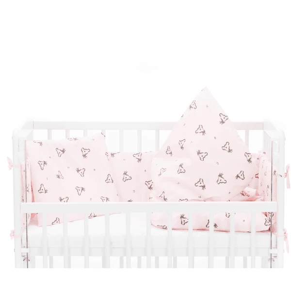 Fillikid Bettset Luxe Für Bett Nino Koala Rosé 1 Fillikid Bettset Luxe Für Bett Nino Koala Rosé