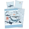 HERDING Bettwäsche Bewohner Der Meere 135 X 200cm