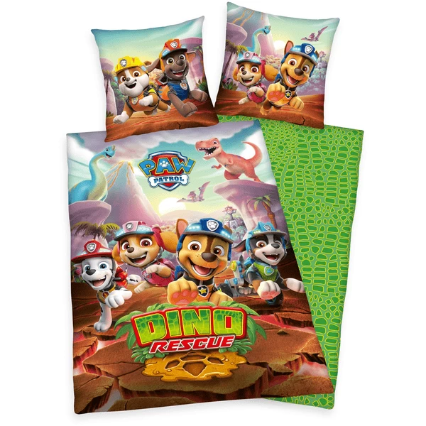 HERDING Bettwäsche Paw Patrol-Dino Rescue 135 X 200 Cm 1 HERDING Bettwäsche Paw Patrol-Dino Rescue 135 X 200 Cm
