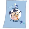 HERDING Microfaserflauschdecke Disney’s Mickey Mouse Beach Buddies 75x100 Cm