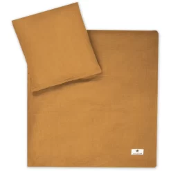 JULIUS ZÖLLNER Bettwäsche Musselin Zimt 80 X 80 Cm