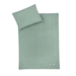 JULIUS ZÖLLNER Bettwäsche Terra Grün 100 X 135 Cm
