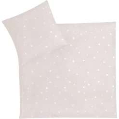 JULIUS ZÖLLNER Jersey Bettwäsche Koala/ Star Beige 80 X 80 Cm