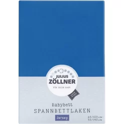 JULIUS ZÖLLNER Spannbetttuch Jersey Blau