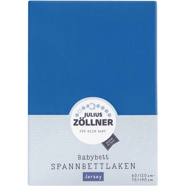 JULIUS ZÖLLNER Spannbetttuch Jersey Blau 1 JULIUS ZÖLLNER Spannbetttuch Jersey Blau