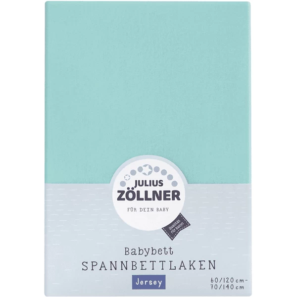 JULIUS ZÖLLNER Spannbetttuch Jersey Mint 1 JULIUS ZÖLLNER Spannbetttuch Jersey Mint