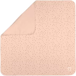 LÄSSIG Babydecke Powder Pink 80 X 80 Cm