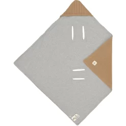 LÄSSIG Einschlagdecke Sand 78 X 78 Cm