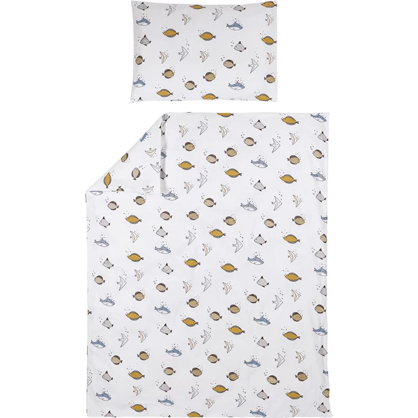 Meyco Bettwäsche Juniorbett Sea 120 X 150 Cm 1 Meyco Bettwäsche Juniorbett Sea 120 X 150 Cm