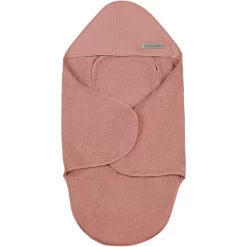 Odenwälder Frottee-Einschlagdecke Cranberry