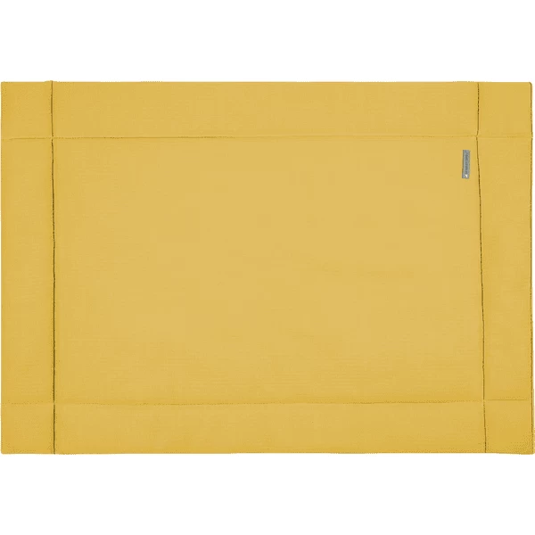 Odenwälder Frottee-Krabbeldecke Mustard 1 Odenwälder Frottee-Krabbeldecke Mustard