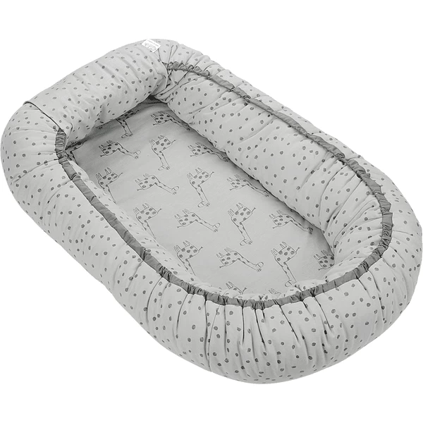 ODENWÄLDER Wende-BabyNest Happy Giraffe Powder Love 1 ODENWÄLDER Wende-BabyNest Happy Giraffe Powder Love