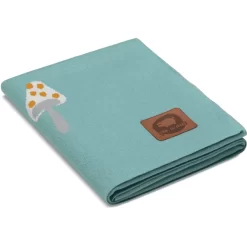 Pink No More Gewebte Decken Baby-Accessoires Türkis