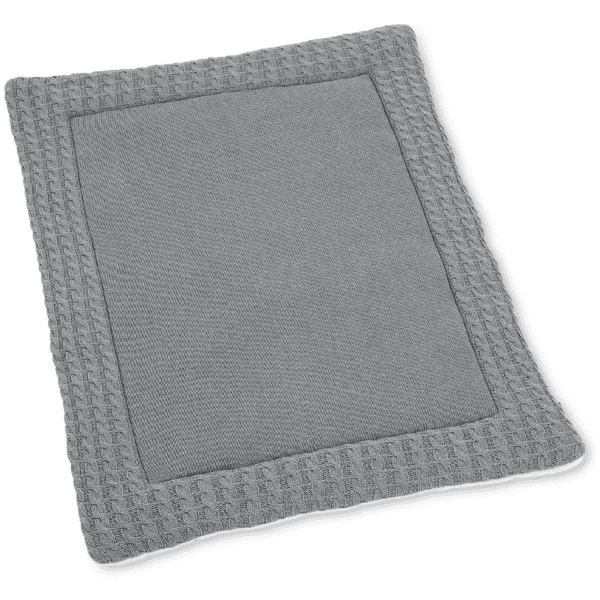 Sterntaler Strick-Krabbeldecke Silber Meliert 100 Cm X 80 Cm 1 Sterntaler Strick-Krabbeldecke Silber Meliert 100 Cm X 80 Cm