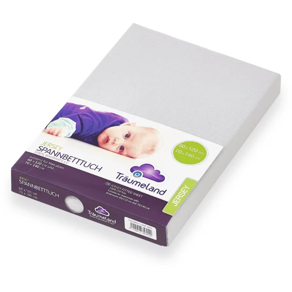 Träumeland Bezug Für Laufgittermatratzen Jersey Hellgrau 100 X 100 Cm 1 Träumeland Bezug Für Laufgittermatratzen Jersey Hellgrau 100 X 100 Cm