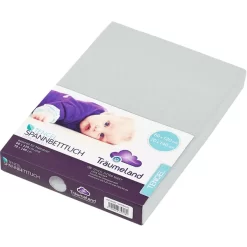Träumeland Spannbetttuch Tencel Mint 60x120 Cm + 70x140 Cm