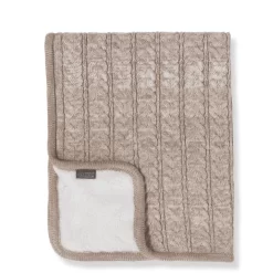 VINTER&BLOOM Kuscheldecke Cuddly Beige Melange