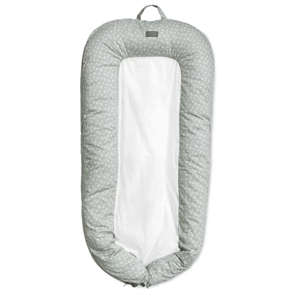 VINTER&BLOOM Schlafnestchen Nordic Leaf Mild Green 1 VINTER&BLOOM Schlafnestchen Nordic Leaf Mild Green